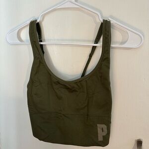 Olive Green Tank Top